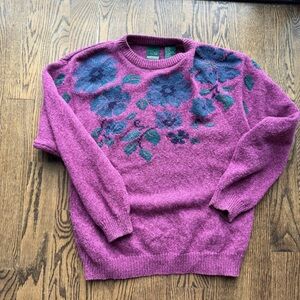 Northern Reflections Vintage Retro Sweater Cotton Wool Blend Size M